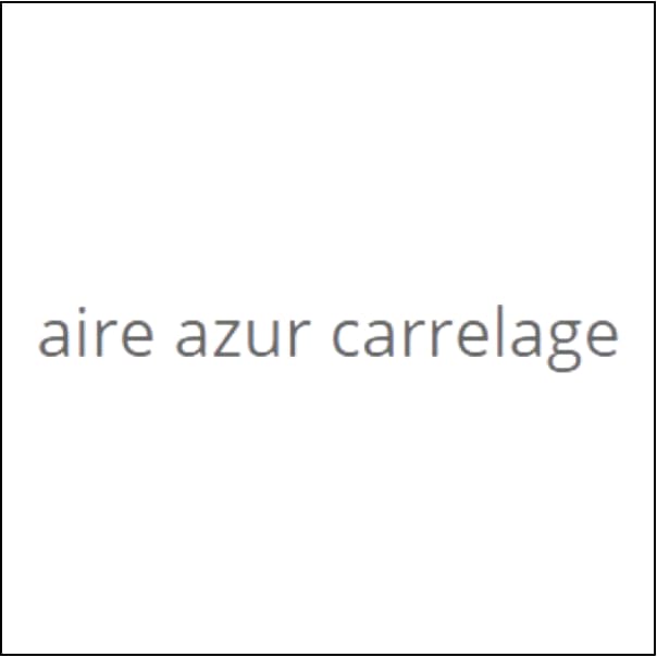 aire azur carrelage